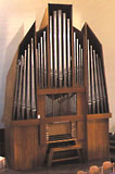 Berlin (Kreuzberg), Emmaus-Kirche, Orgel / organ
