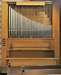 Berlin - Treptow, Ev. Kirche Altglienicke (Chororgel), Orgel / organ