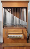 Berlin - Tempelhof, Ev. Kirchengemeinde Mariendorf-Süd (Nathan Söderblom-Haus), Orgel / organ