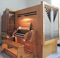 Berlin - Schöneberg, Evangelisch-methodistische Friedenskirche Friedenau, Orgel / organ