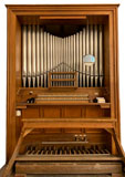 Berlin - Charlottenburg, Luisenkirche, kleine Orgel, Orgel / organ
