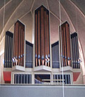 Berlin - Schöneberg, American Church in Berlin (ehem. Lutherkirche am Dennewitzplatz), Orgel / organ