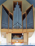 Berlin - Steglitz, Martin Luther-Kirche Lichterfelde, Orgel / organ