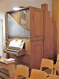 Berlin - Reinickendorf, Matthias-Claudius-Kirche Heiligensee, Orgel / organ