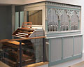 Berlin (Tiergarten), Musikinstrumenten-Museum - Marcussen-Orgel, Orgel / organ