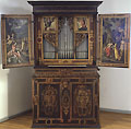 Berlin (Tiergarten), Musikinstrumenten-Museum - Nürnberger Positiv, Orgel / organ