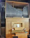 Berlin - Friedrichshain, Offenbarungskirche, Orgel / organ