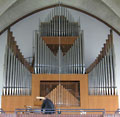 Berlin - Steglitz, Petruskirche Giesensdorf (Lichterfelde), Orgel / organ
